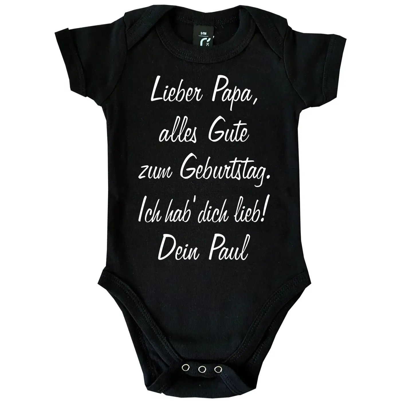 Babybody zum Geburtstag
