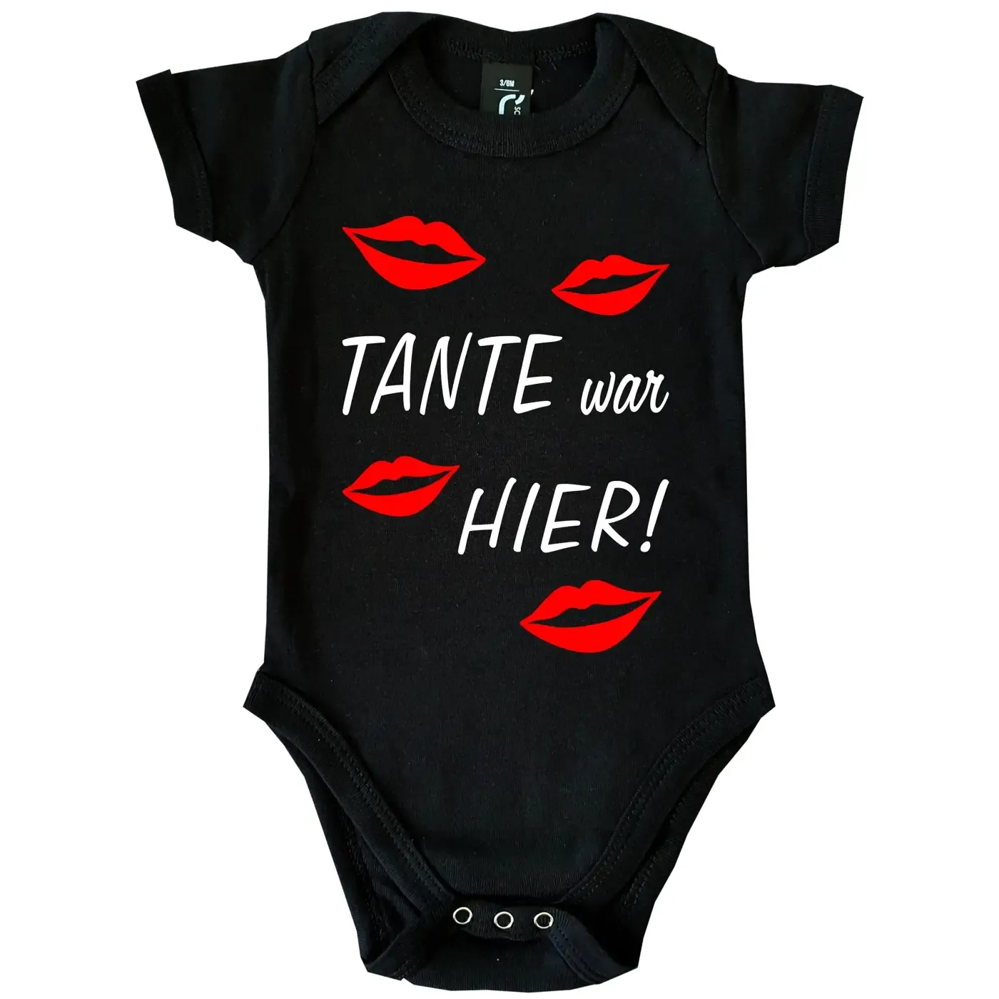 Baby-Body mit Druck Mama war hier