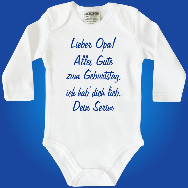 Baby-Body Geburtstag