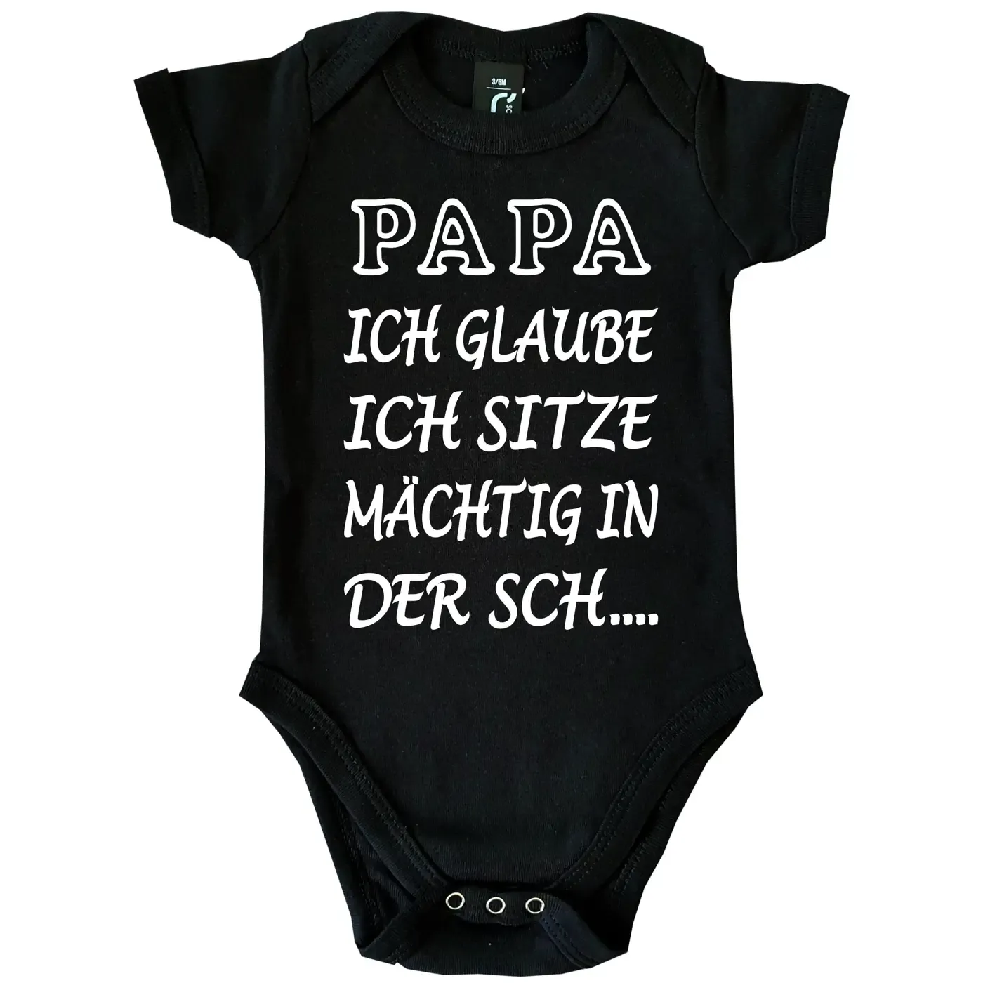 Baby-Body mit Druck scheiße