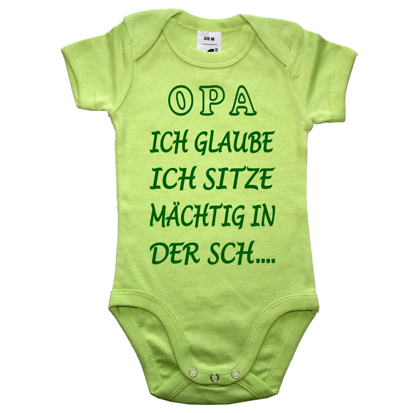 Baby-Body mit coolen Druck