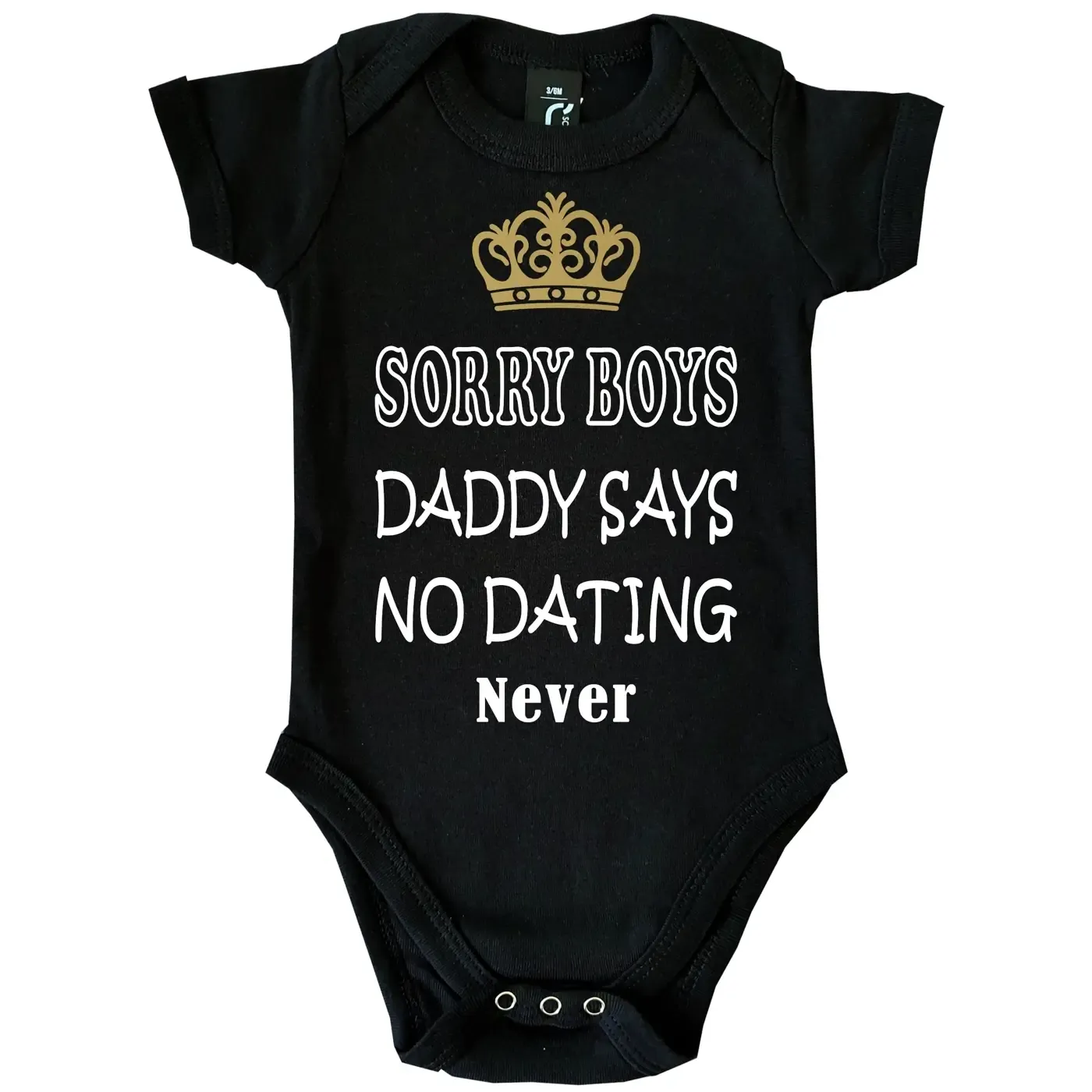 Baby Bodysuit Sorry Boys no Dating