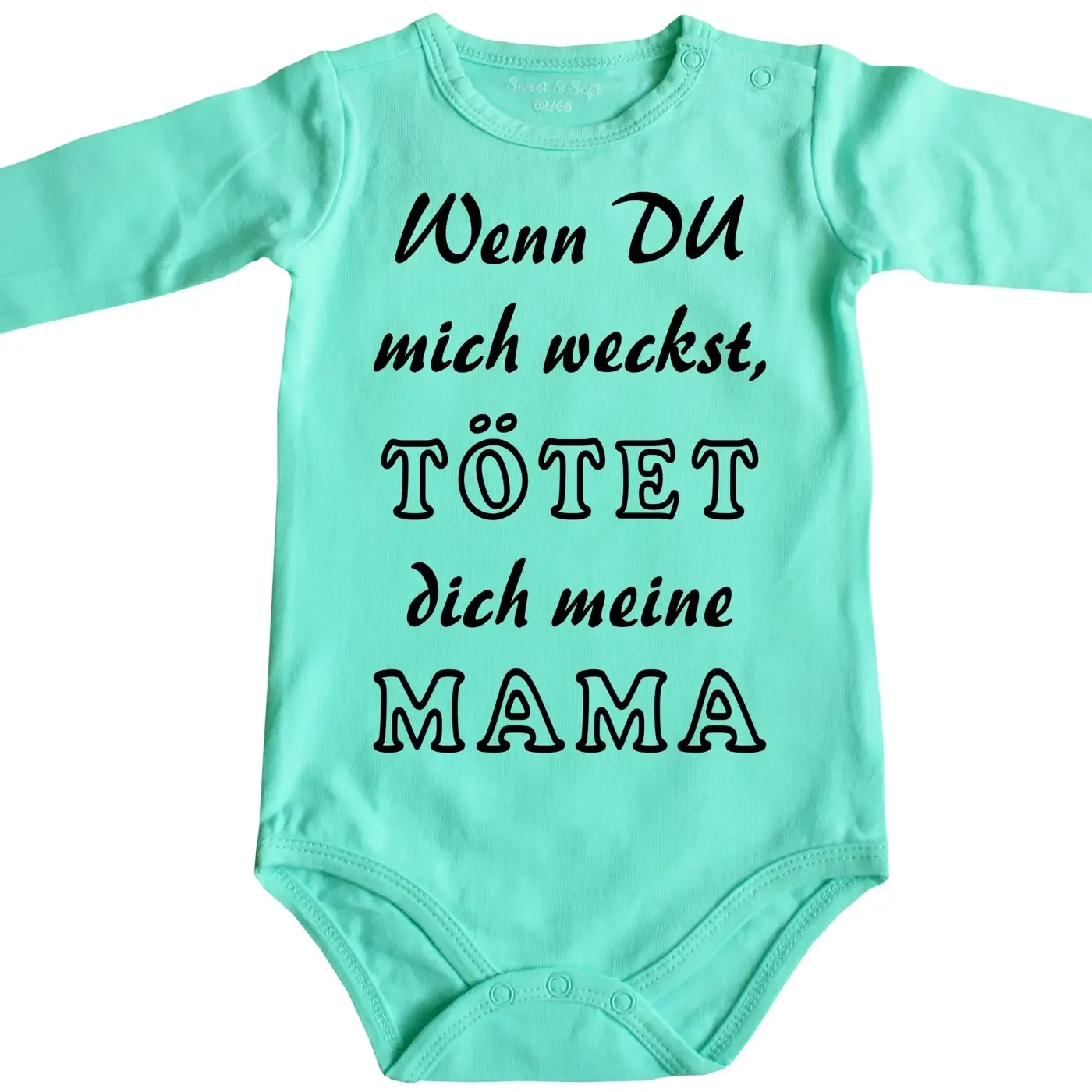 Baby-Body mit lustigem Druck