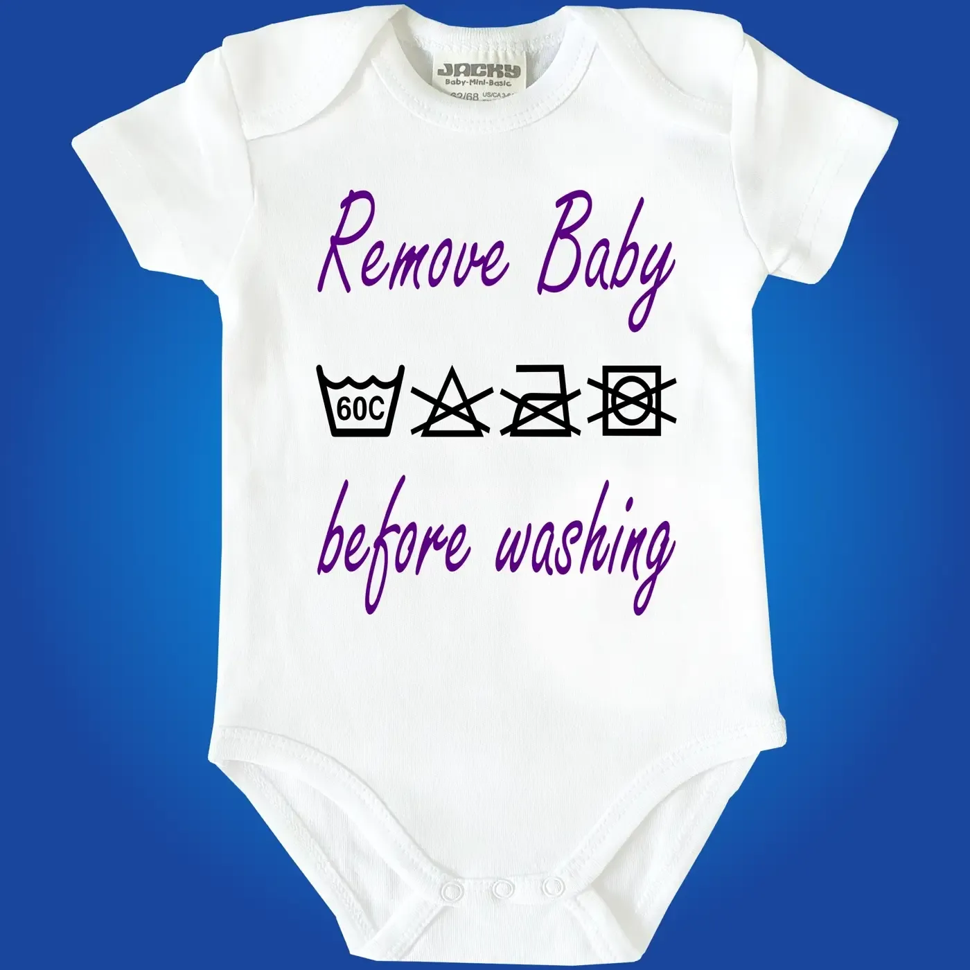 Baby Bodysuit before washing