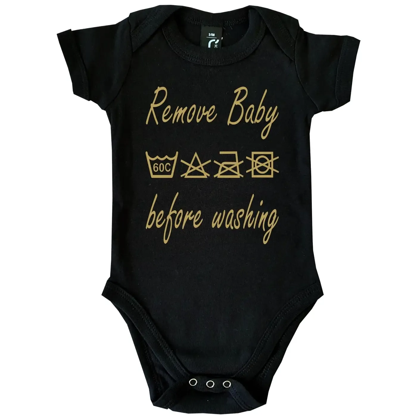 Baby Bodie Remove Baby before washing