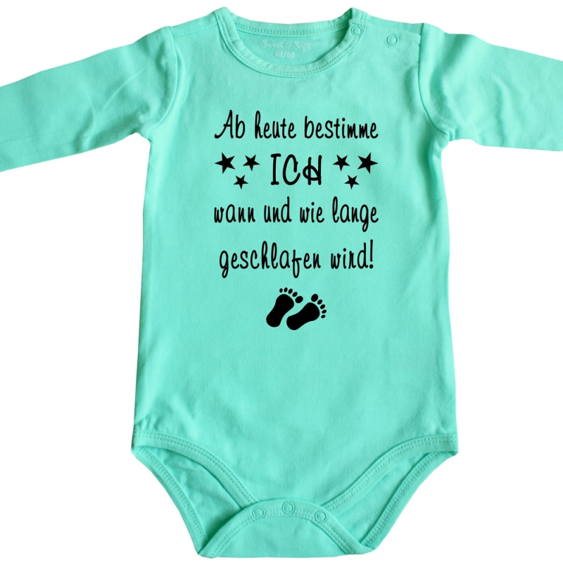 Baby-Body mit coolem Spruch