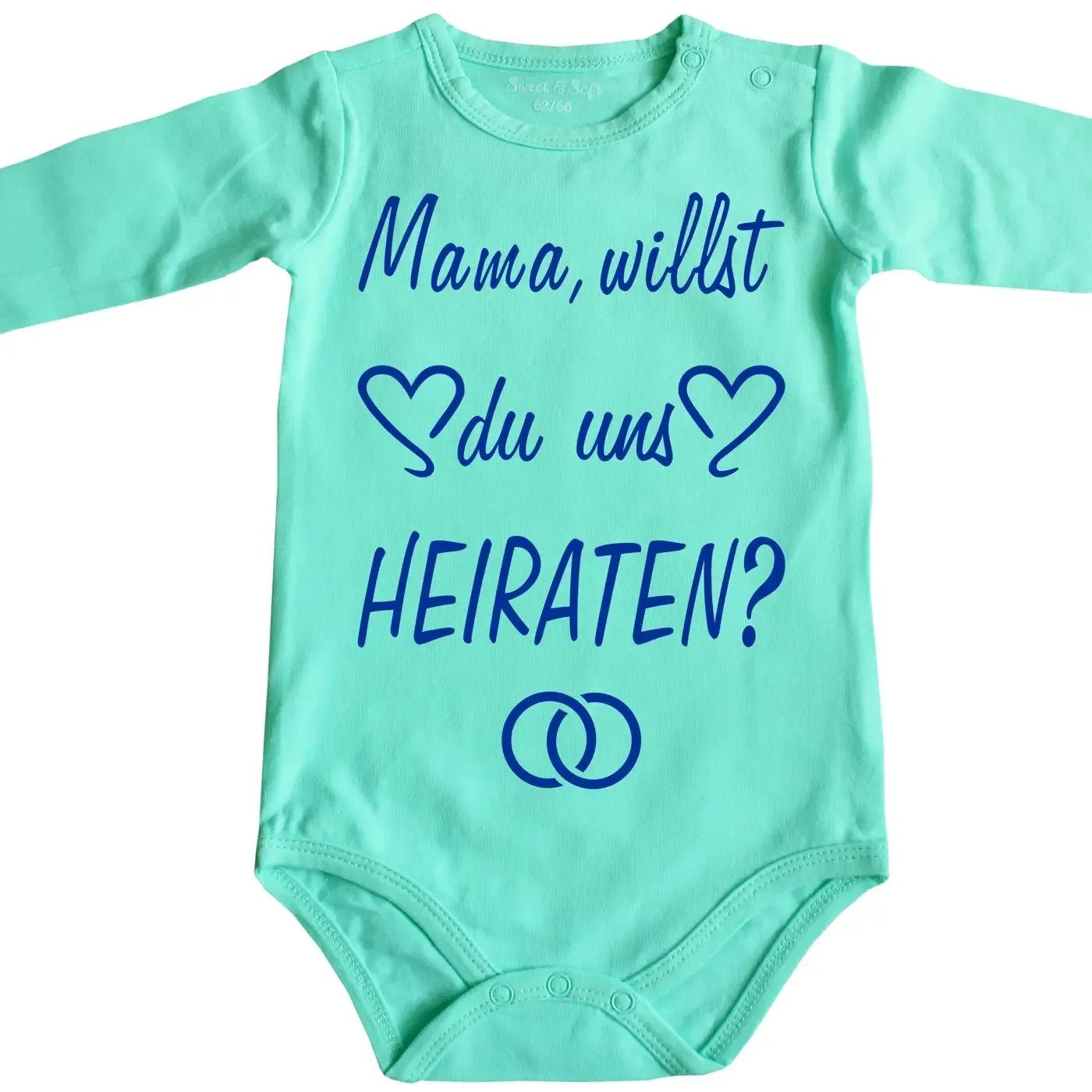 Baby Bodysuit with a saying marry