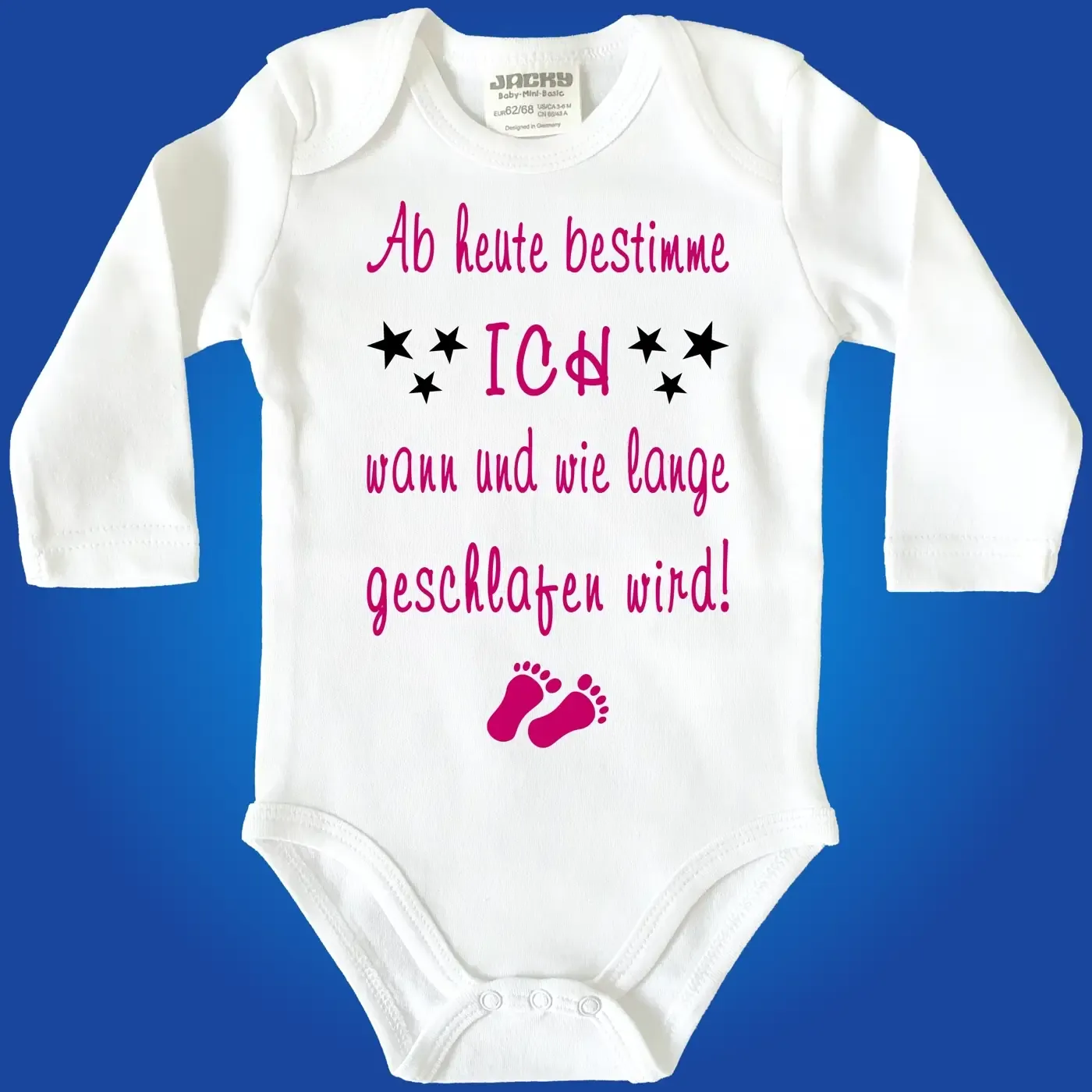 Babybodie mit Spruch