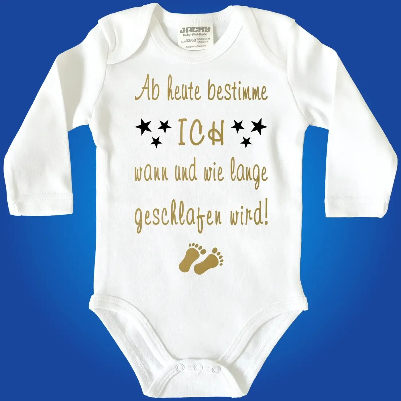 Babybody mit Spruch