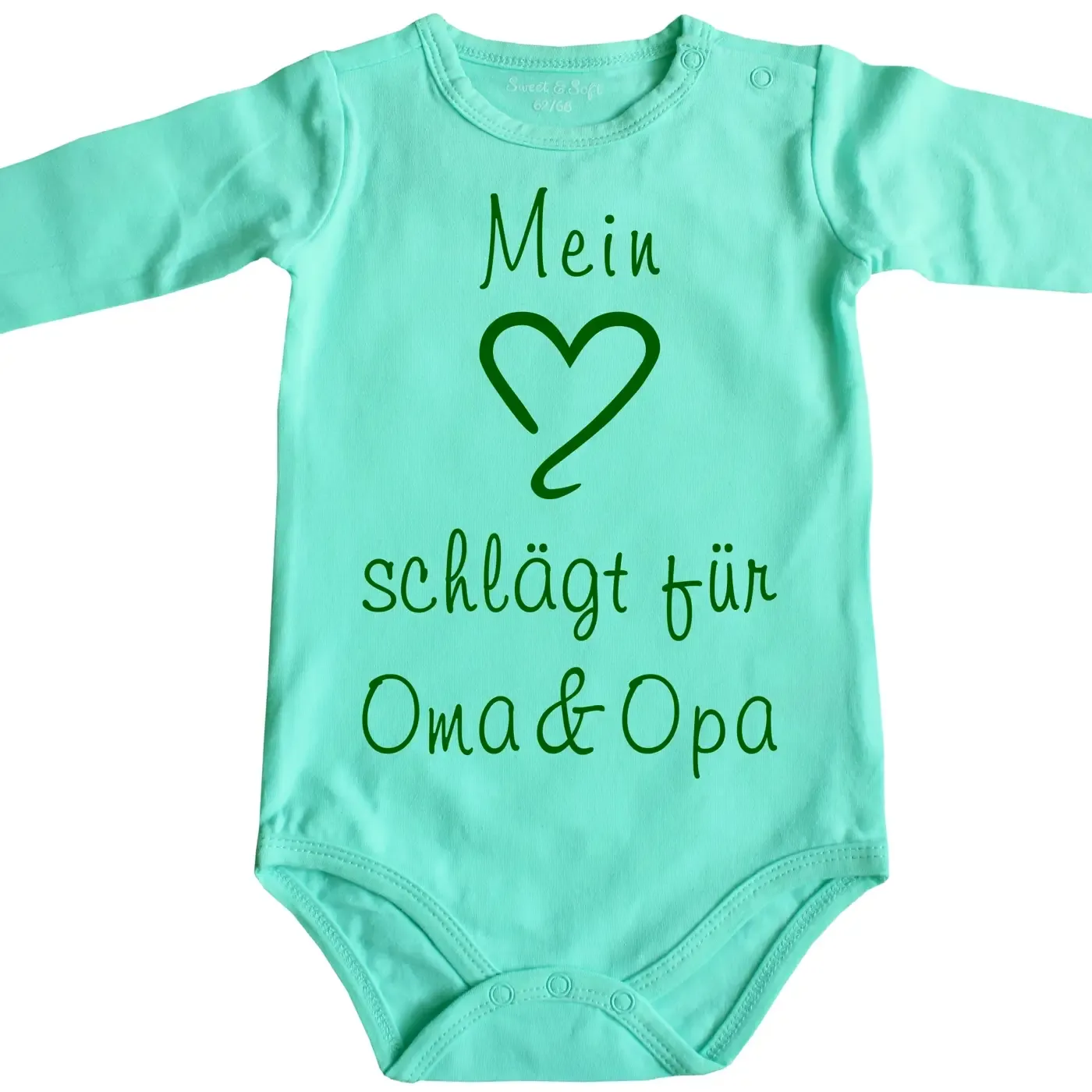 Baby-Body mit Herz Tante Onkel