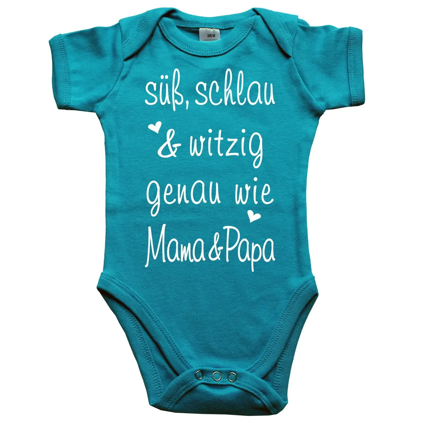 Baby Body mit Mama und Papa