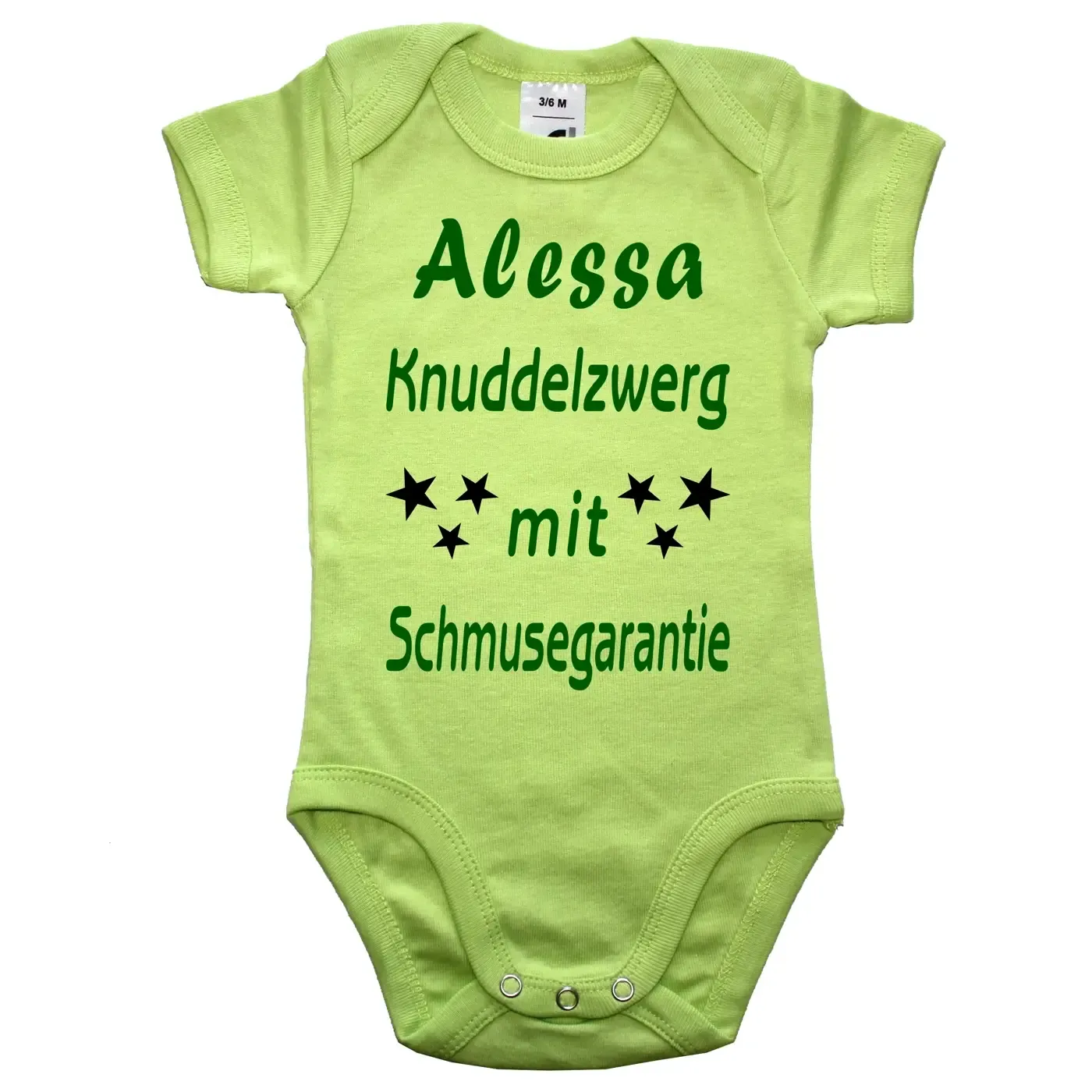 Baby-Body mit Wunschname Prsonalisiert