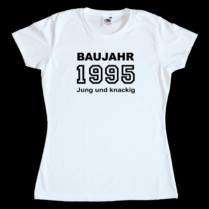 Fun Damen T-Shirt - Baujahr (Jahreszahl)