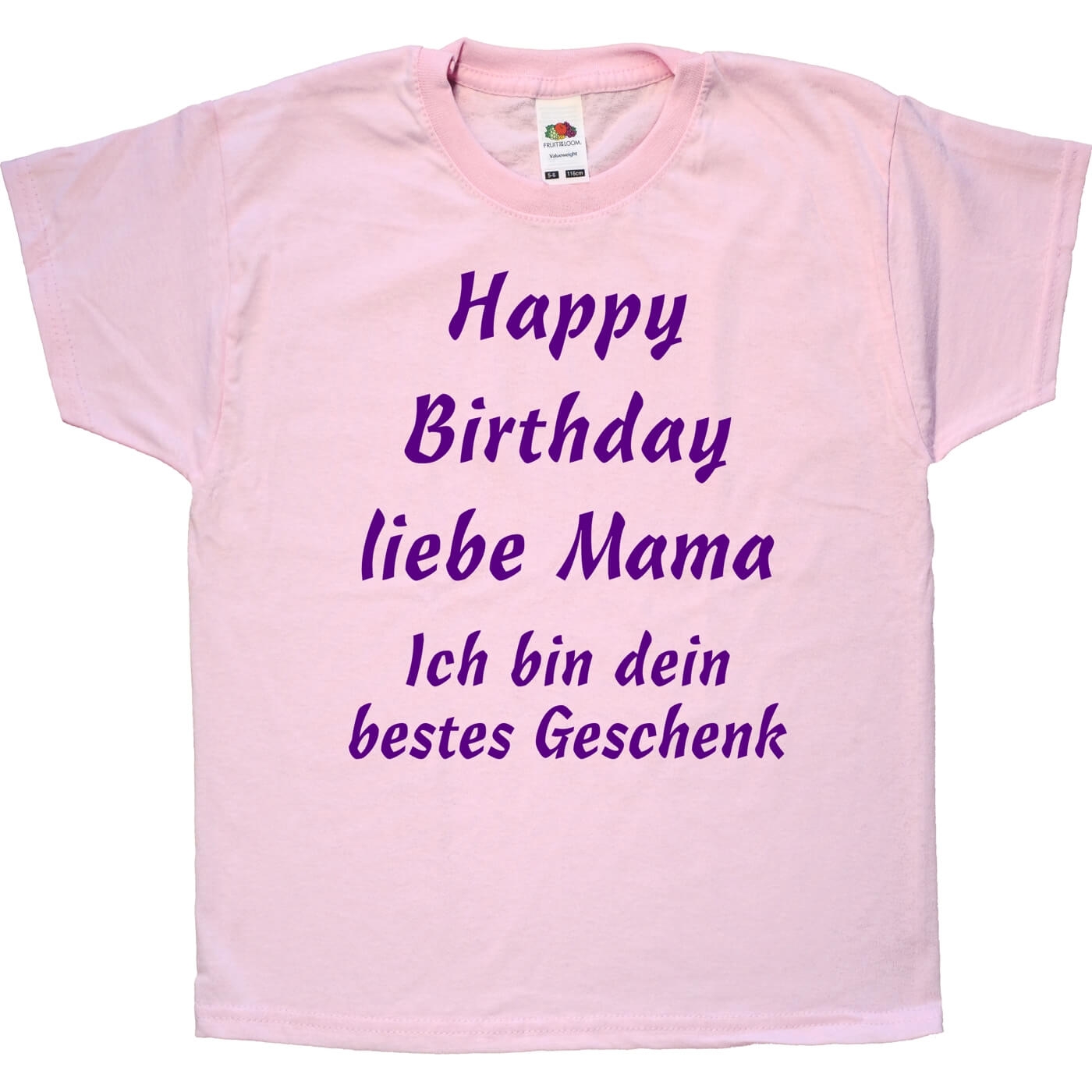 Kinder TShirt Happy Birthday