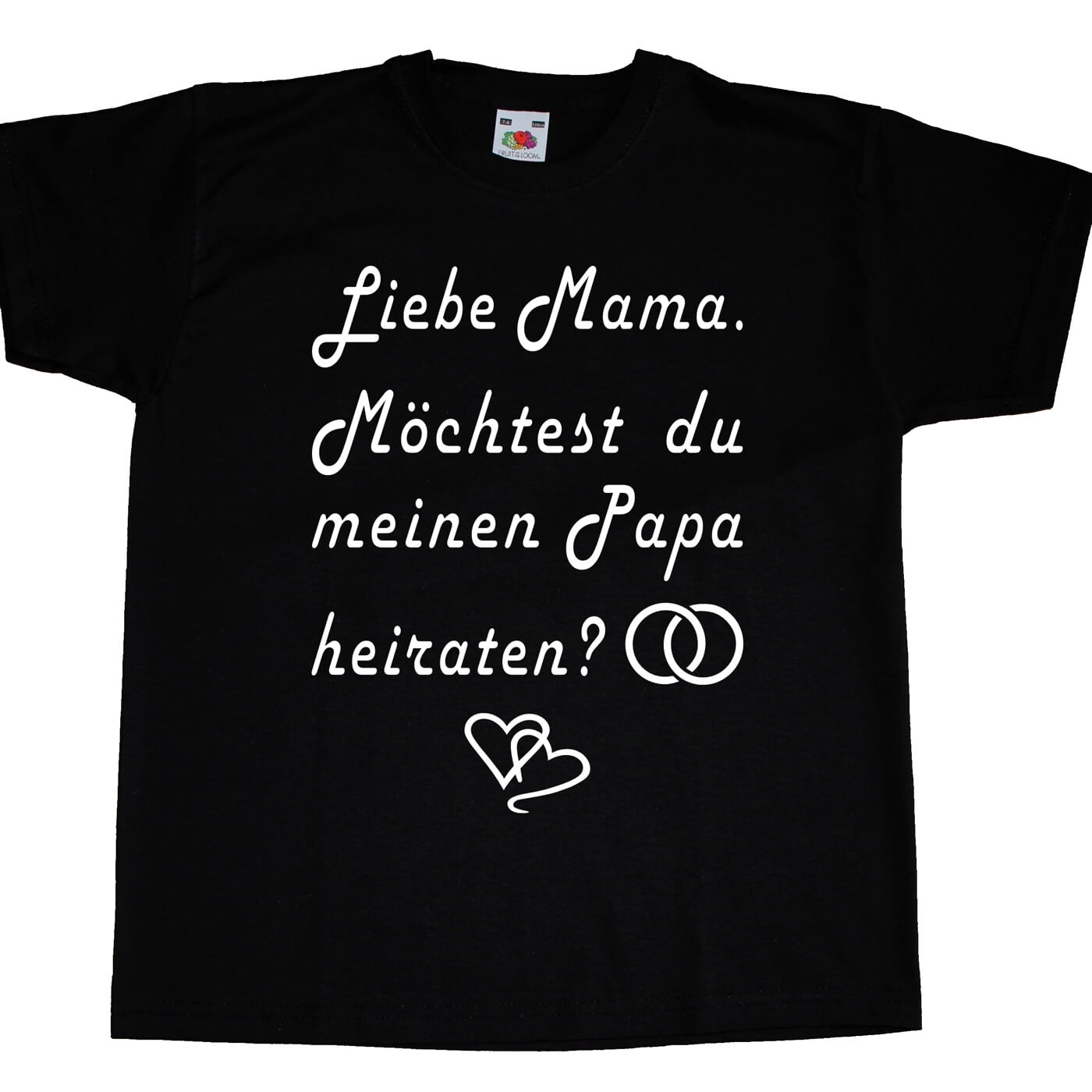 Kinder TShirt Mama heiraten