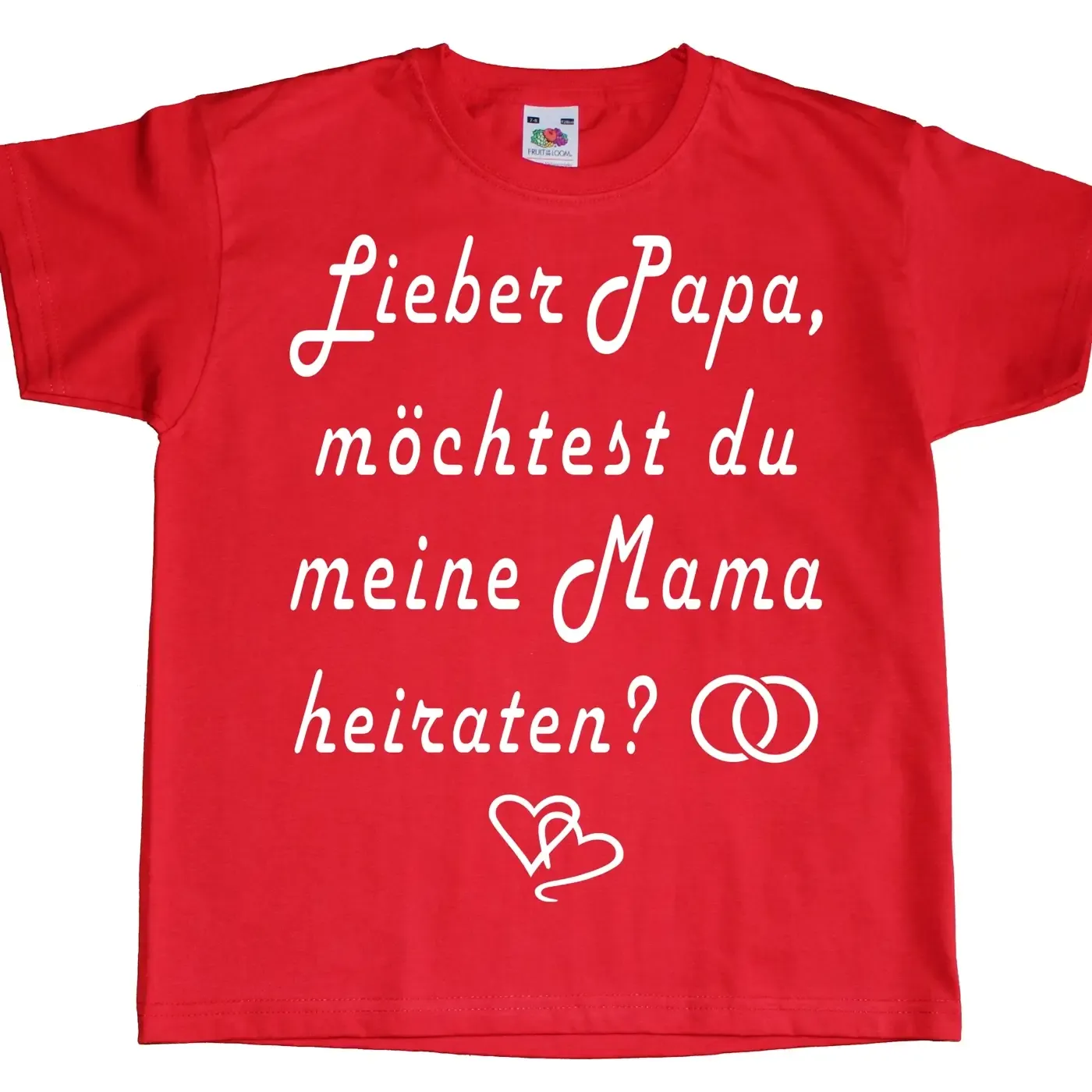 Childrens T-Shirt Marriage Proposal