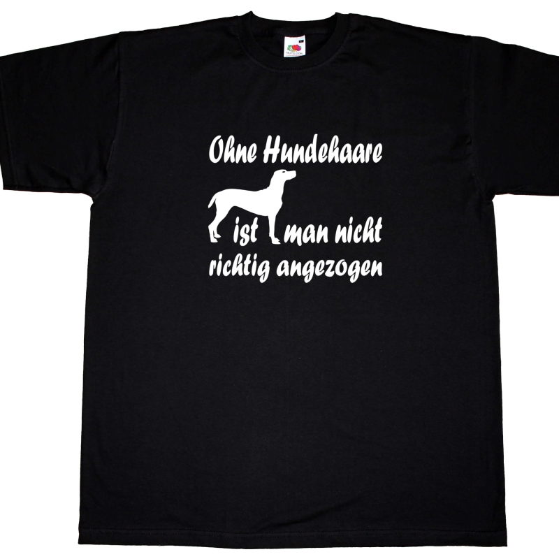 Fun Herren T-Shirt - Ohne Hundehaare