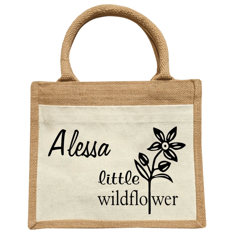 Kita Kindertasche mit Blumen