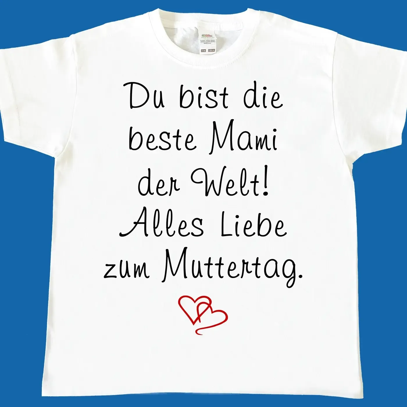 Kinder T-Shirt mit Aufdruck Muttertag