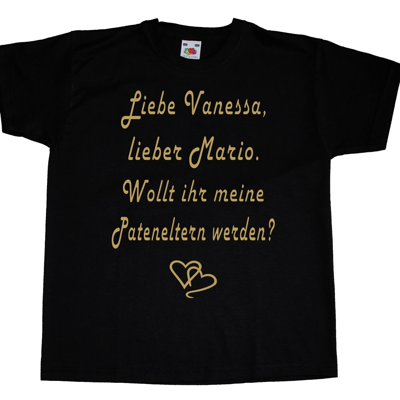 Kinder Shirt Taufpaten