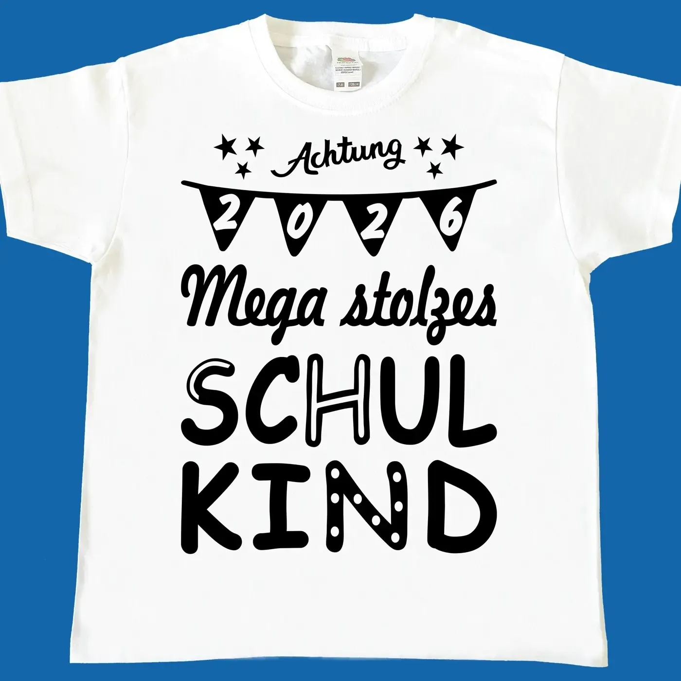 Kinder T-Shirt mit Aufdruck Einschulung