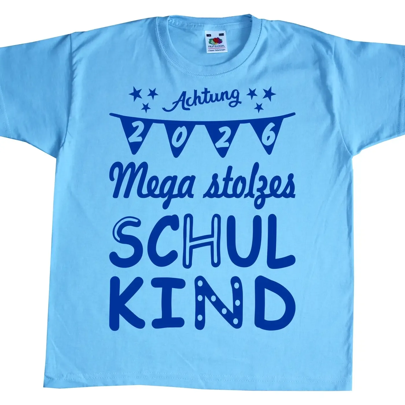 Kinder T-Shirt mit Druck Schulkind