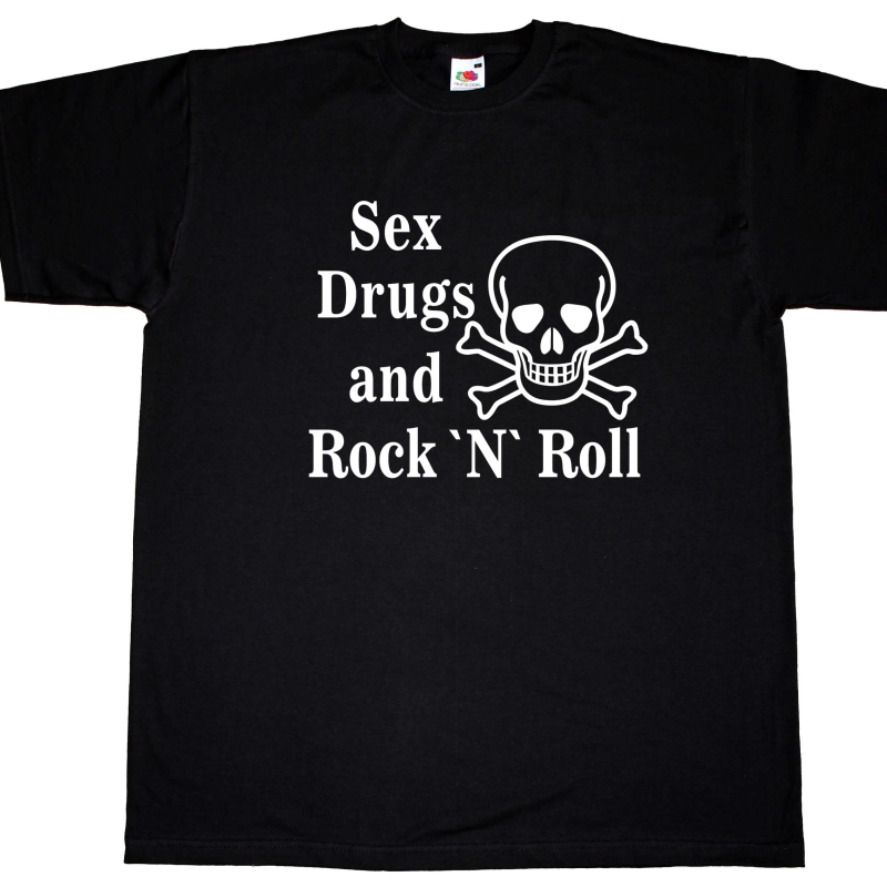 Herren T-Shirt - Sex Drugs and Rock'n'Roll
