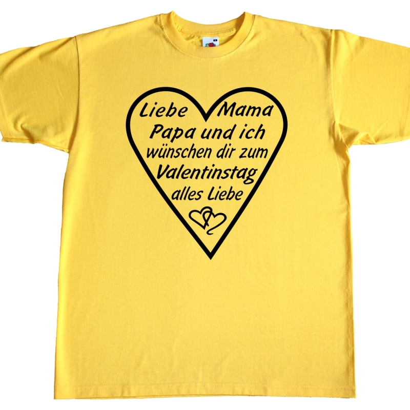 Valentinstag Kinder TShirt