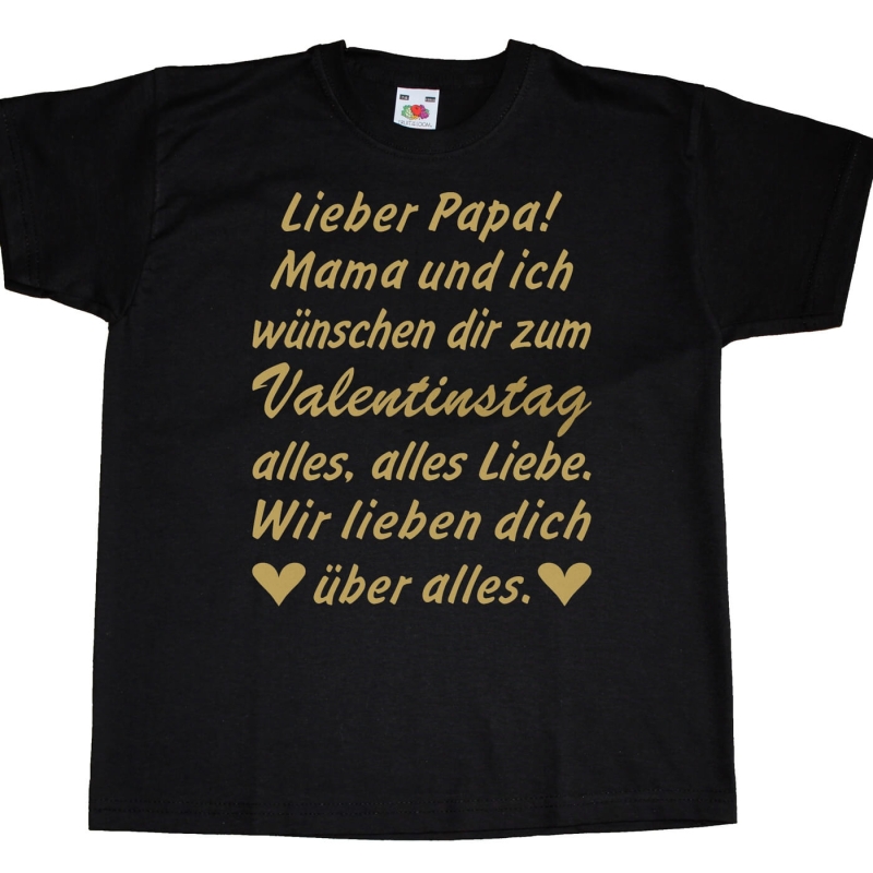 Valentinstag kinder shirt