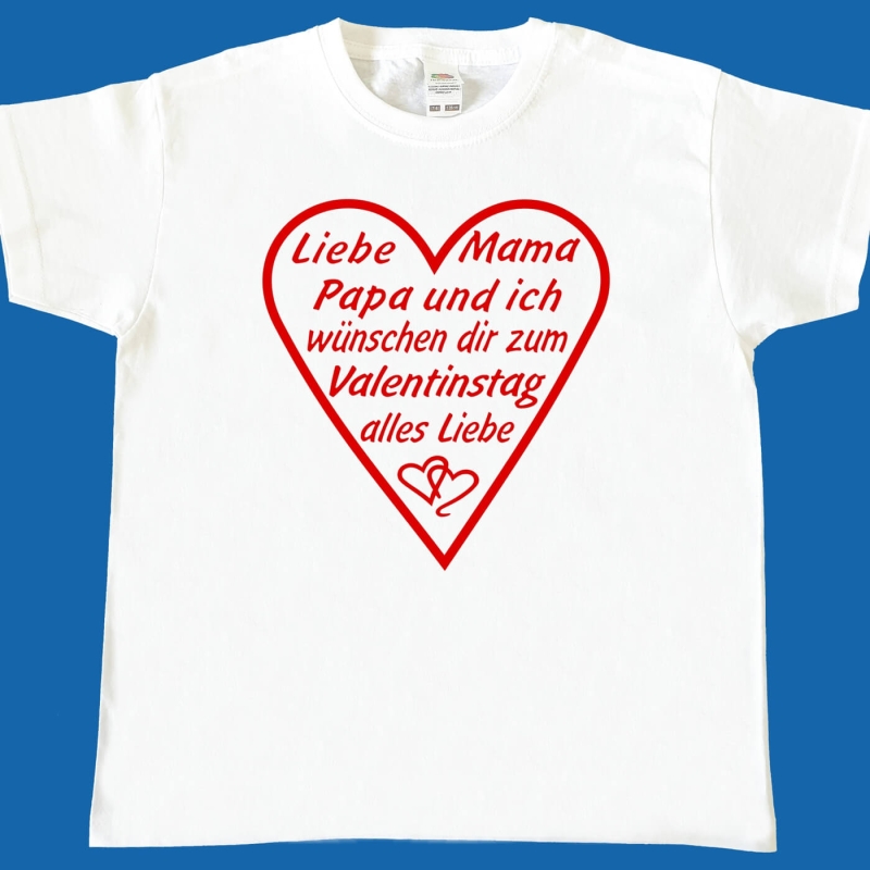 Valentinstag Kinder Shirt