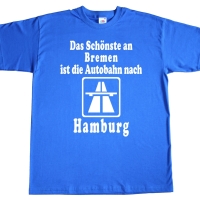 Fun Herren T-Shirt - Von Dortmund nach Gelsenkirchen