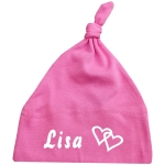 Babymütze mit Grafik und Wunschname