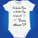 Baby-Body - Ein bisschen Mama Ein bisschen Papa MIT Wunschname