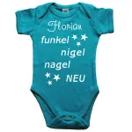 Baby-Body Funkel-Nigelnagelneu mit Wunschname