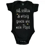 Baby-Body - Süß, schlau & witzig - Tante Onkel Oma Opa Mama Papa