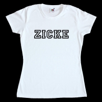 Fun Damen T-Shirt mit Rundhals - Zicke